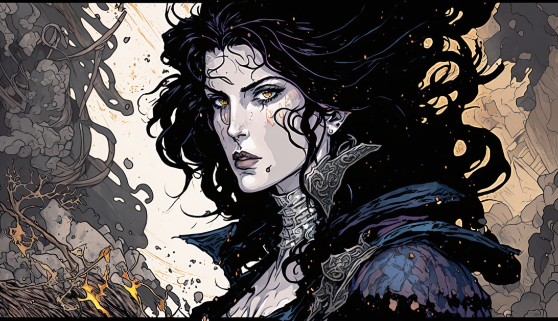 yennefer-art-style-of-michael-kaluta