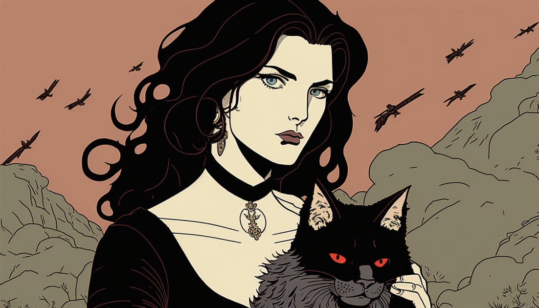 yennefer-art-style-of-toshio-saeki