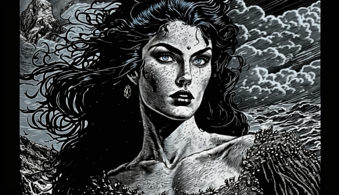 yennefer-art-style-of-virgil-finlay