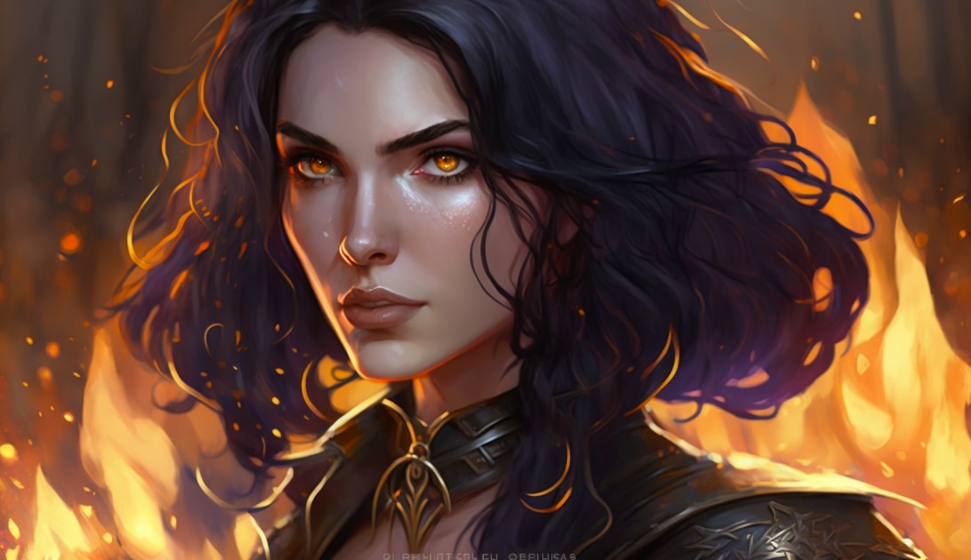 yennefer-art-style-of-chiho-aoshima