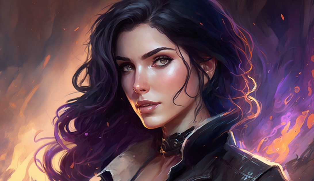 yennefer-art-style-of-lois-van-baarle