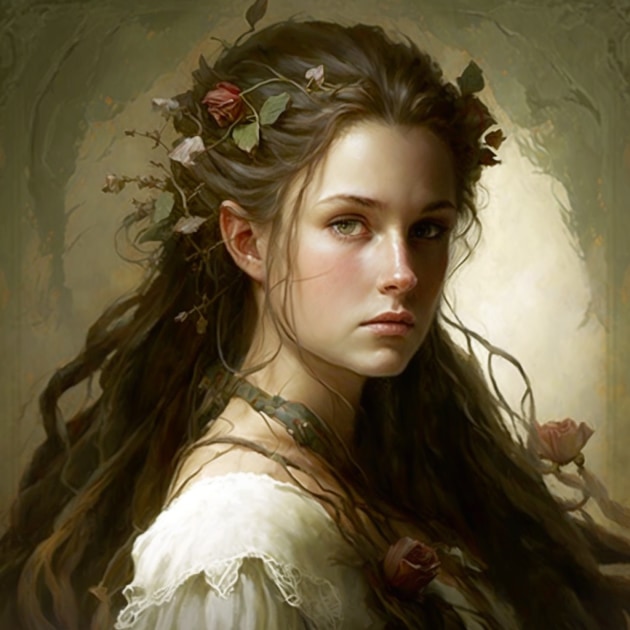 aerith-gainsborough-art-style-of-brian-froud
