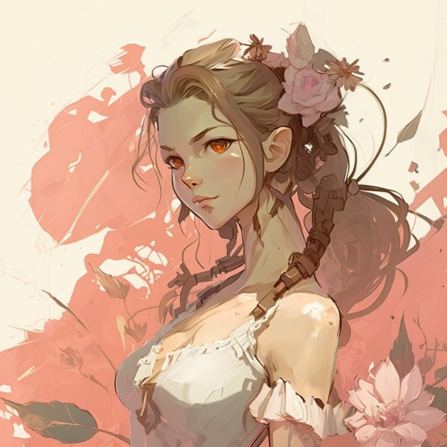 aerith-gainsborough-art-style-of-greg-tocchini