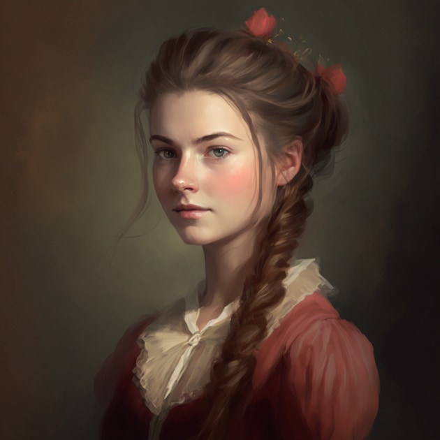 aerith-gainsborough-art-style-of-oliver-jeffers
