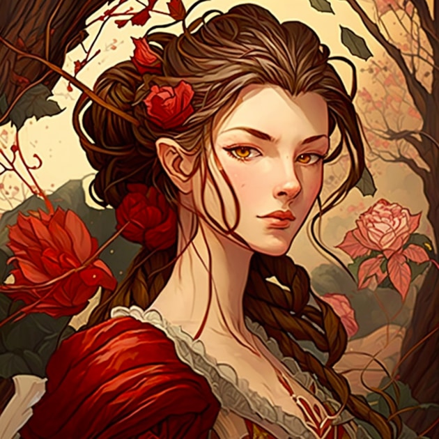 aerith-gainsborough-art-style-of-rebecca-guay