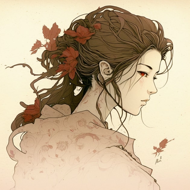 aerith-gainsborough-art-style-of-takato-yamamoto