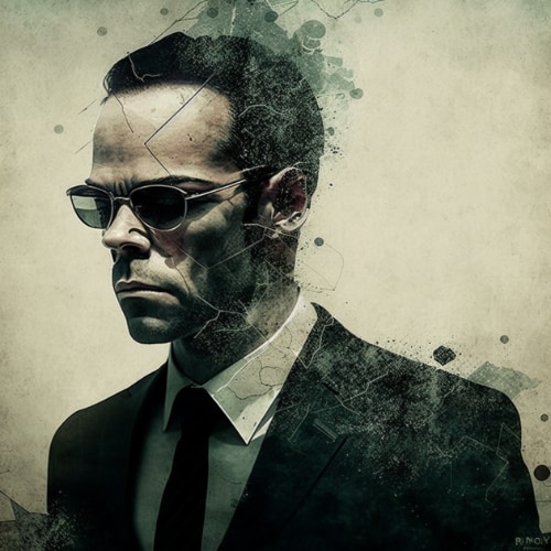 agent-smith-art-style-of-gabriel-pacheco