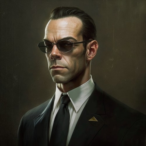 agent-smith-art-style-of-jacques-louis-david