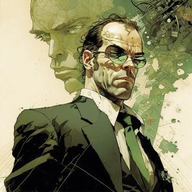 agent-smith-art-style-of-michael-kaluta