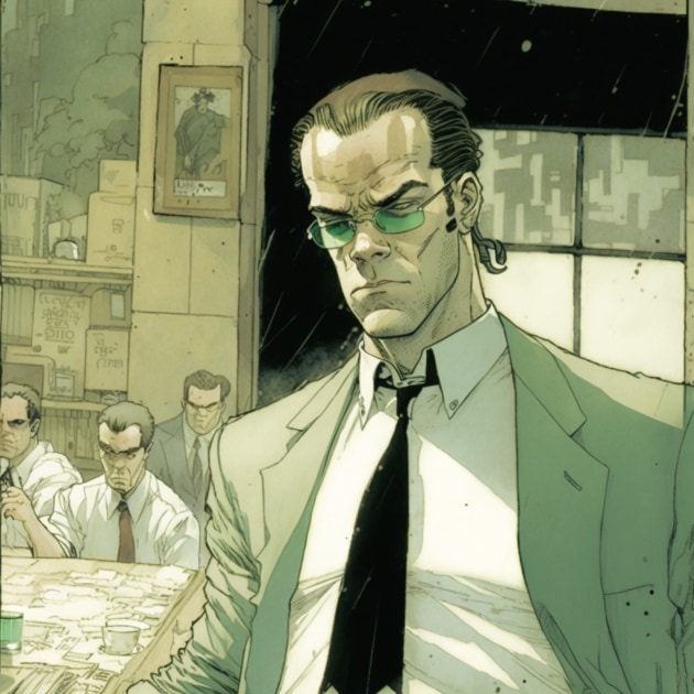 agent-smith-art-style-of-milo-manara