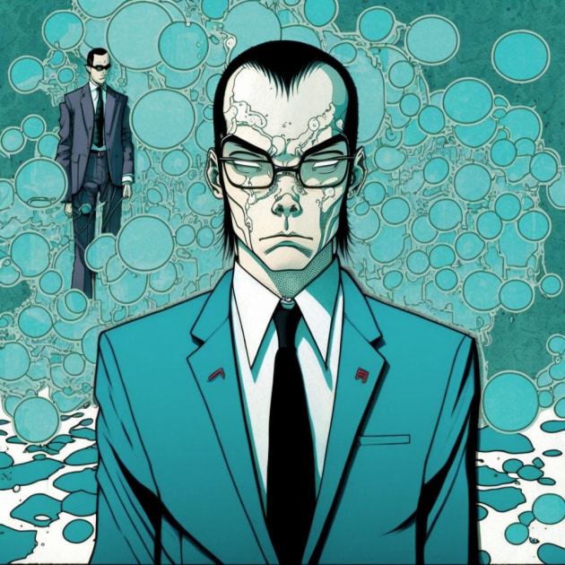 agent-smith-art-style-of-shintaro-kago