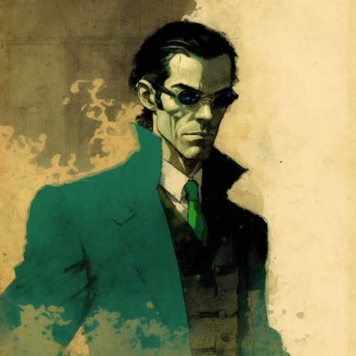 agent-smith-art-style-of-warwick-goble