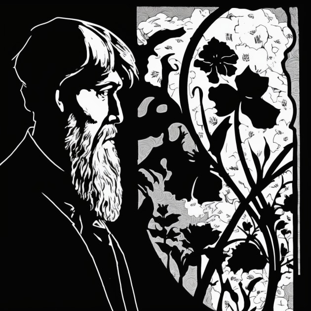 albus-dumbledore-art-style-of-aubrey-beardsley