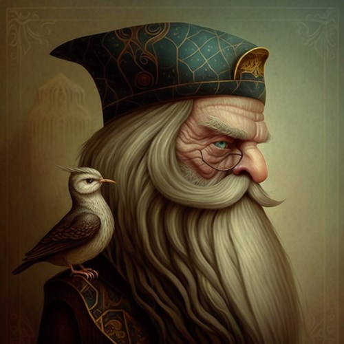 albus-dumbledore-art-style-of-benjamin-lacombe