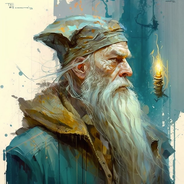 albus-dumbledore-art-style-of-enki-bilal