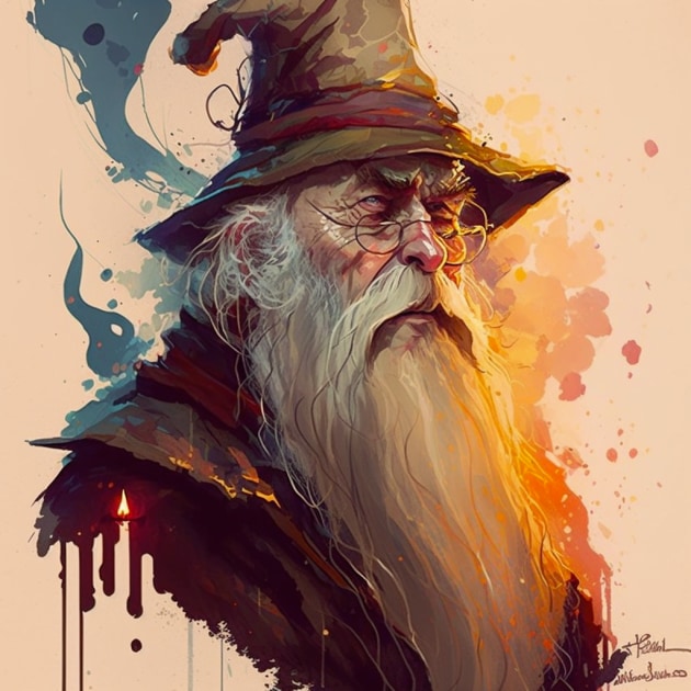 albus-dumbledore-art-style-of-ralph-bakshi