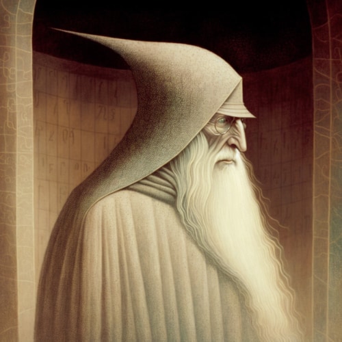 albus-dumbledore-art-style-of-remedios-varo