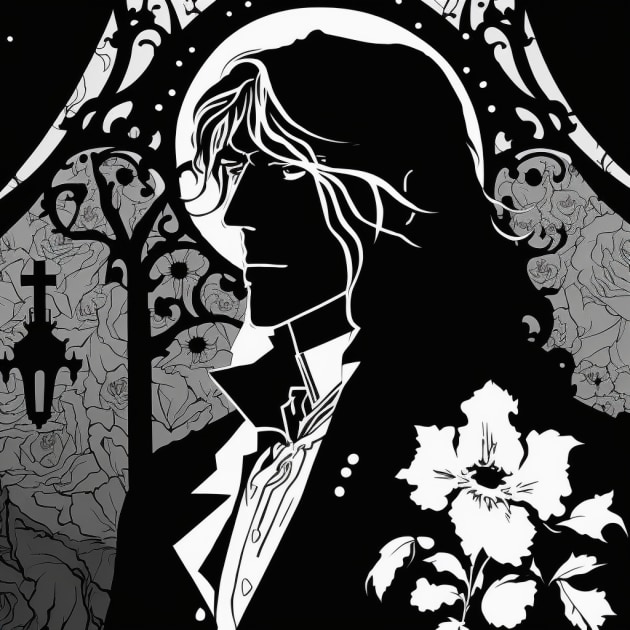 alucard-art-style-of-aubrey-beardsley