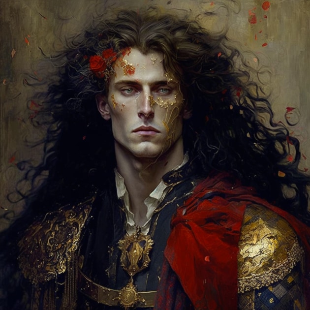 alucard-art-style-of-gustav-klimt