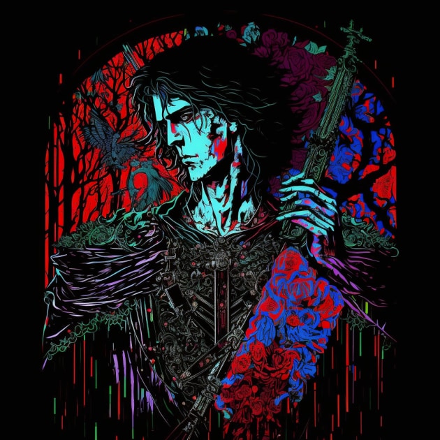 alucard-art-style-of-harry-clarke