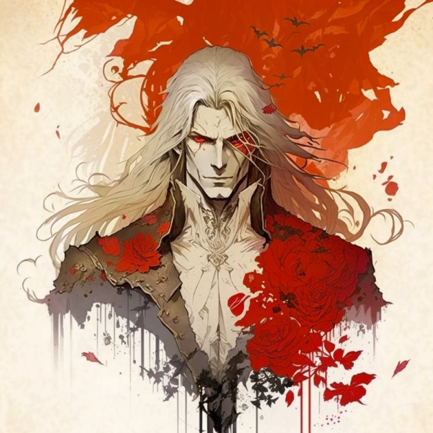 alucard-art-style-of-ohara-koson