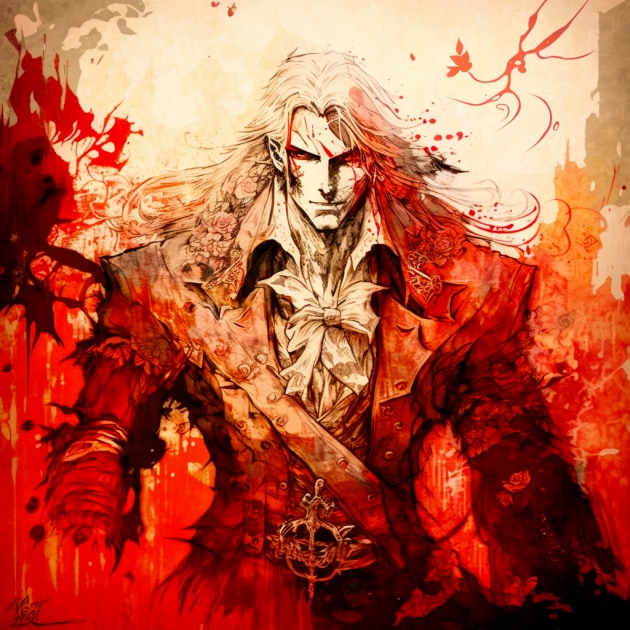 alucard-art-style-of-yoshitaka-amano