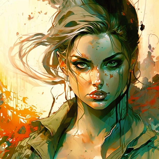 ana-de-armas-art-style-of-greg-tocchini