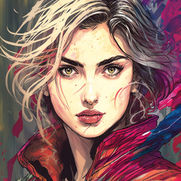 ana-de-armas-art-style-of-michael-kaluta