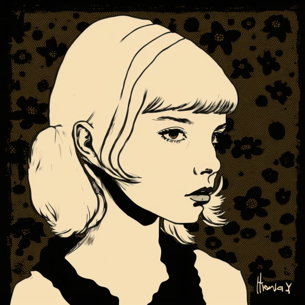 anya-taylor-joy-art-style-of-aubrey-beardsley