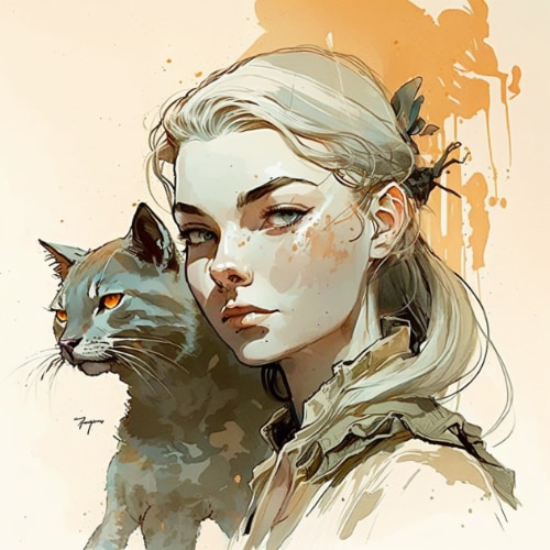 anya-taylor-joy-art-style-of-claire-wendling