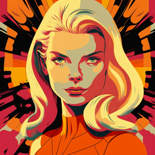 anya-taylor-joy-art-style-of-jack-kirby