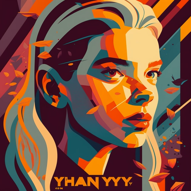 anya-taylor-joy-art-style-of-tom-whalen