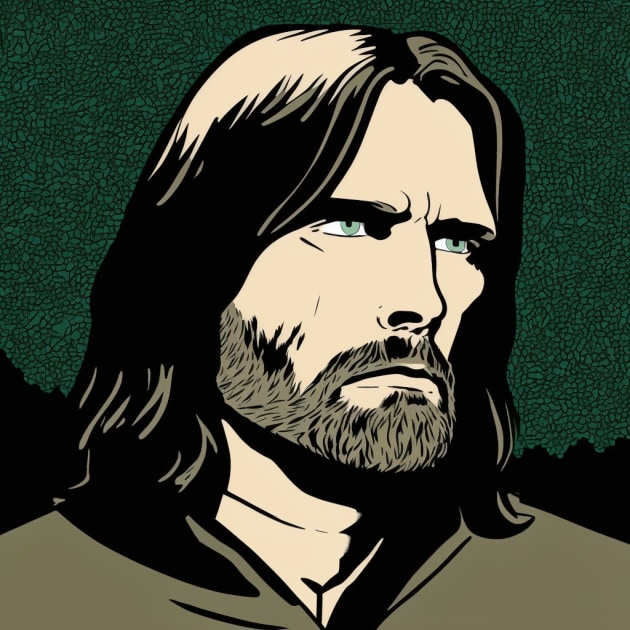 aragorn-art-style-of-dan-clowes