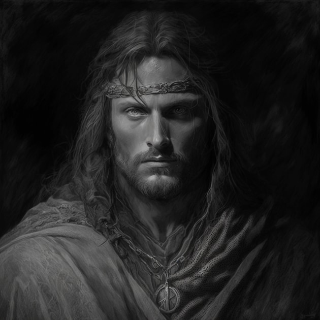 aragorn-art-style-of-gustave-dore