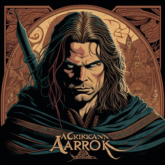 aragorn-art-style-of-jack-kirby