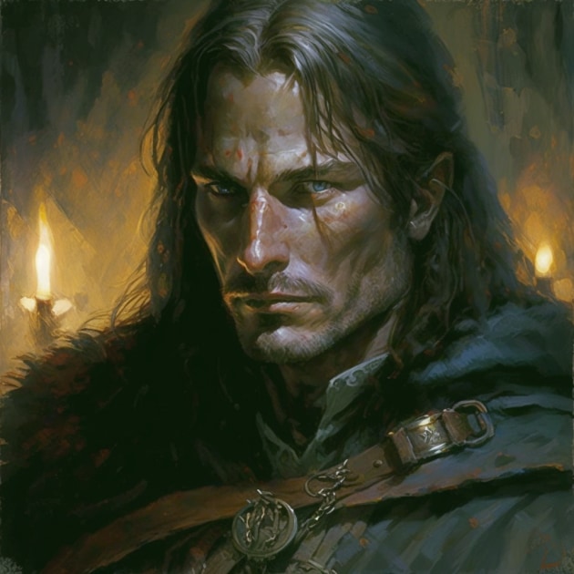 aragorn-art-style-of-jeff-easley