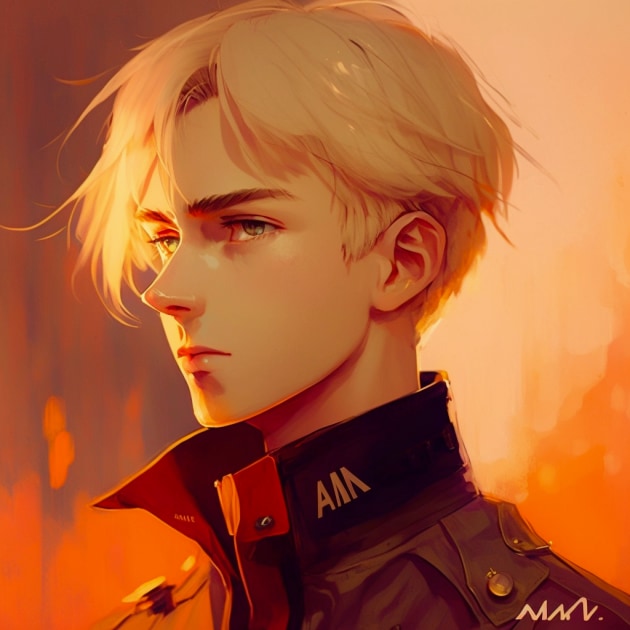 armin-arlert-art-style-of-ilya-kuvshinov