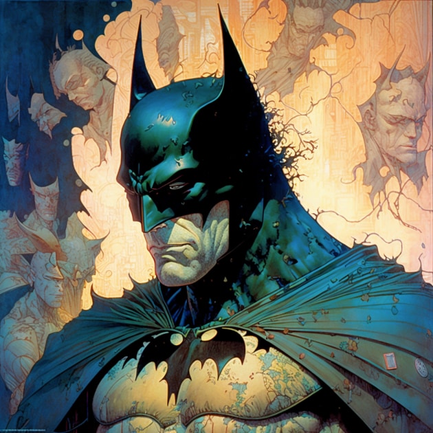 batman-art-style-of-philippe-druillet