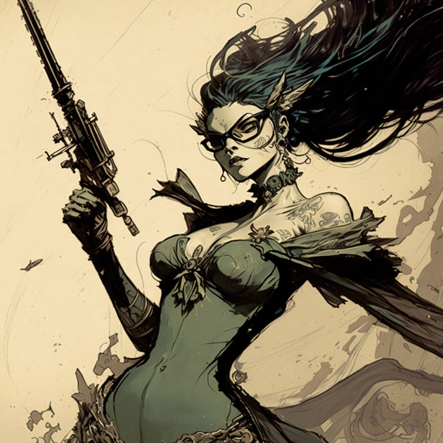 bayonetta-art-style-of-heinrich-kley