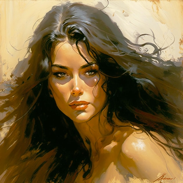 beauty-art-style-of-frank-frazetta