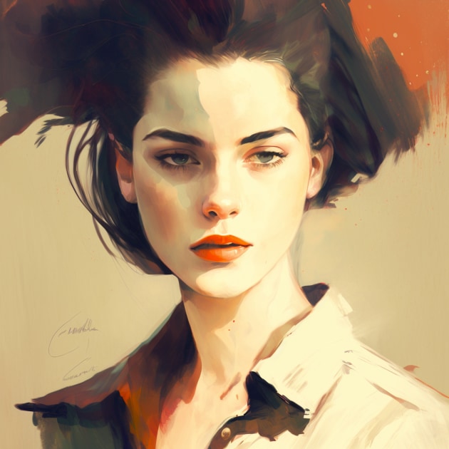 Bella Swan in the Art Style of Coby Whitmore