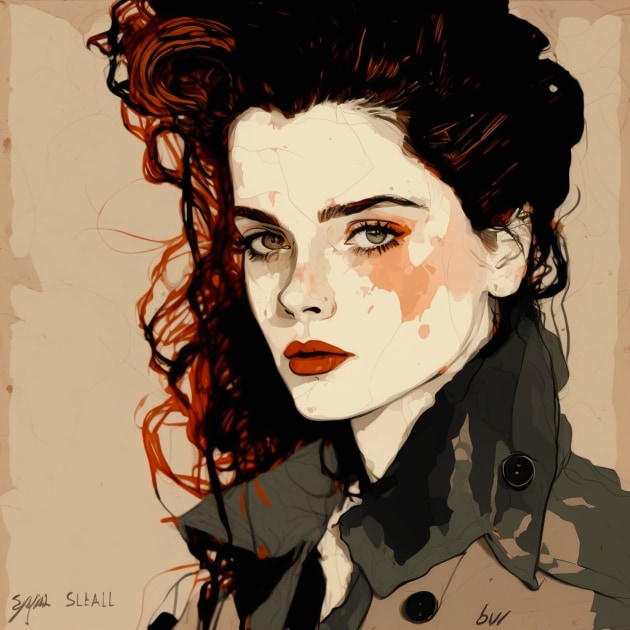 bella-swan-art-style-of-egon-schiele