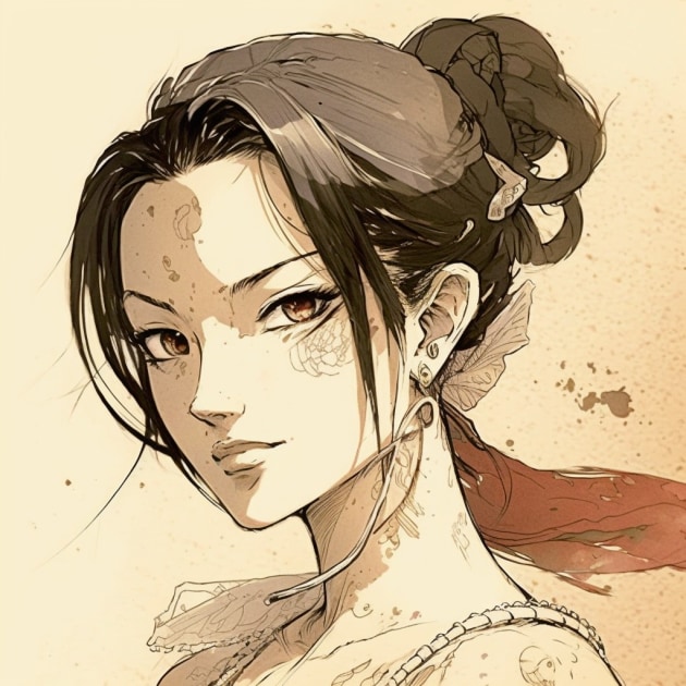 boa-hancock-art-style-of-akihiko-yoshida