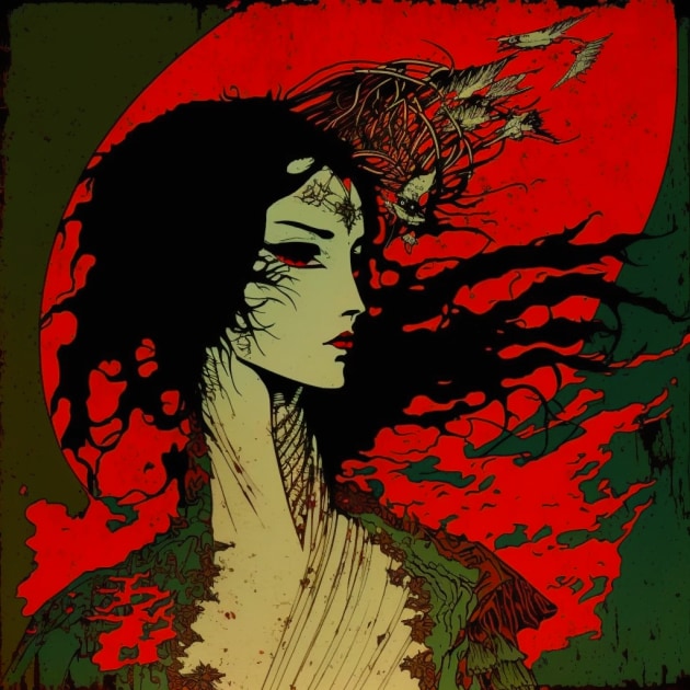 boa-hancock-art-style-of-harry-clarke