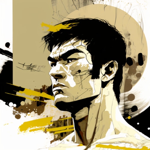 bruce-lee-art-style-of-eric-canete