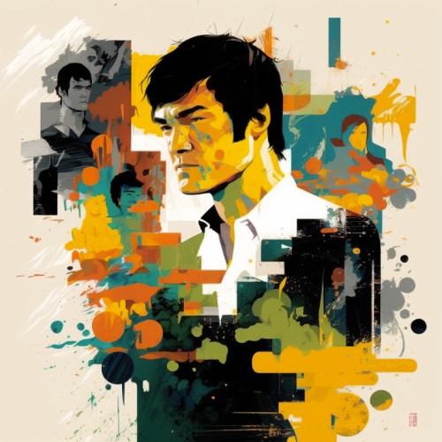 bruce-lee-art-style-of-keith-negley