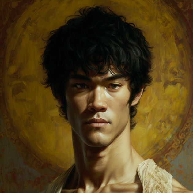 bruce-lee-art-style-of-lawrence-alma-tadema