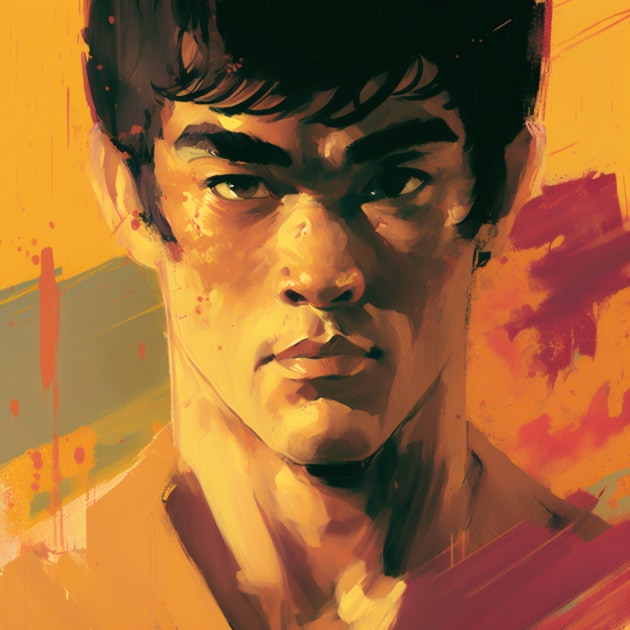 bruce-lee-art-style-of-lois-van-baarle