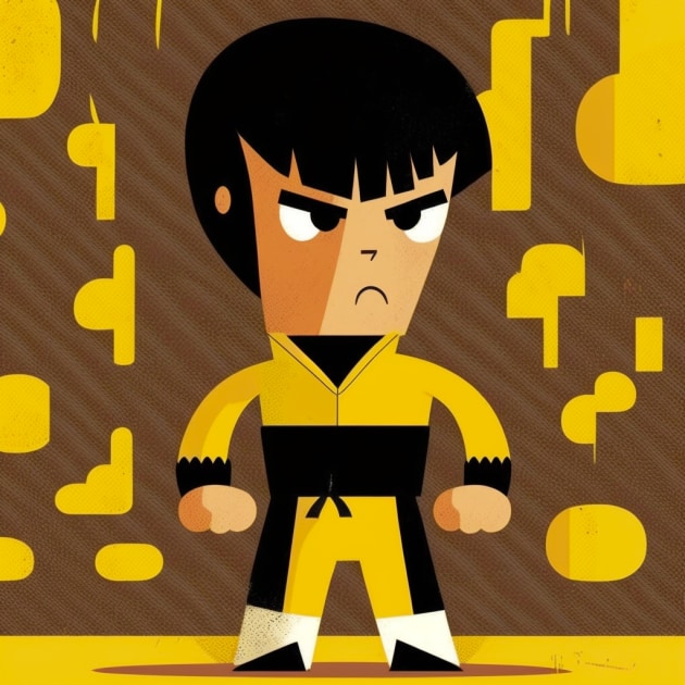 bruce-lee-art-style-of-mary-blair