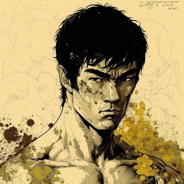 bruce-lee-art-style-of-michael-kaluta